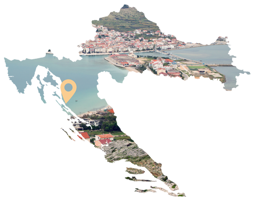 Kroatien Karte
